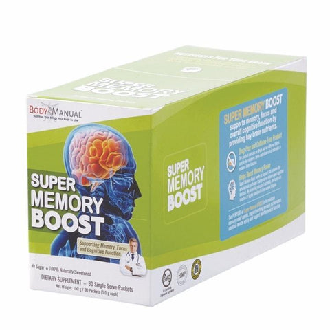 Super Memory Boost - Capsules, Packets, Powder