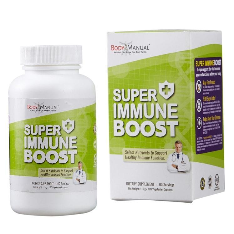 bodymanual Capsules (2-Month Supply) Super Immune Boost - Capsules, Packets, Powder