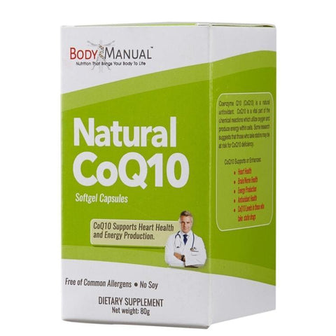 Natural CoQ10 - Softgels (2-Month Supply)