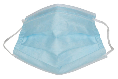 3-Ply Disposable Masks - Box of 50 - IN STOCK IN USA!