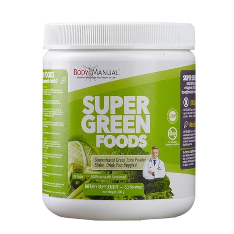 Super Green Foods - Capsules, Powder